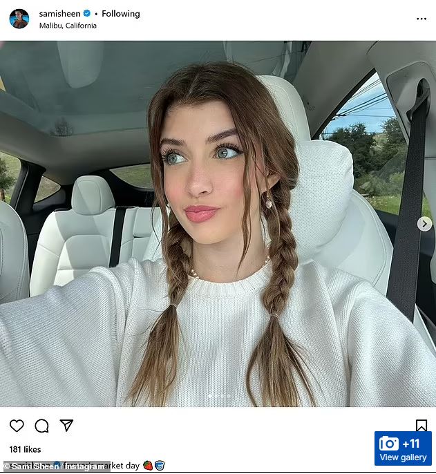 Charlie Sheen and Denise Richards' daughter Sami, 20, snaps wholesome selfies after sharing OnlyFans content